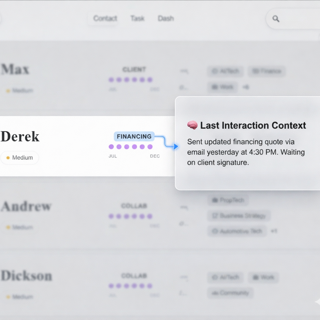 Conversation memory overview