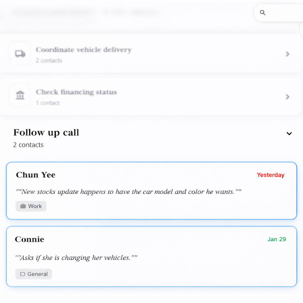 Contextual reason overview